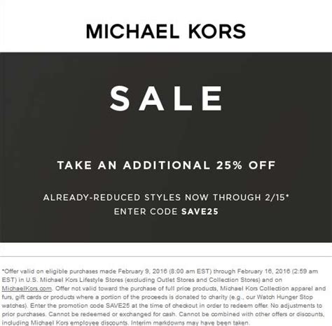 michael kors discount codes canada|michael kors additional discount.